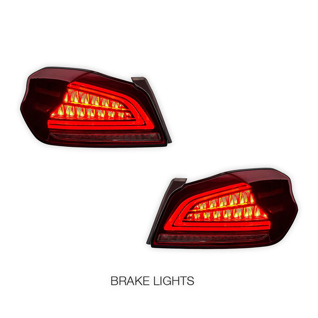Subaru WRX VA (2015 - 2021) Sequential Red Tail Lights LH + RH - Image 3