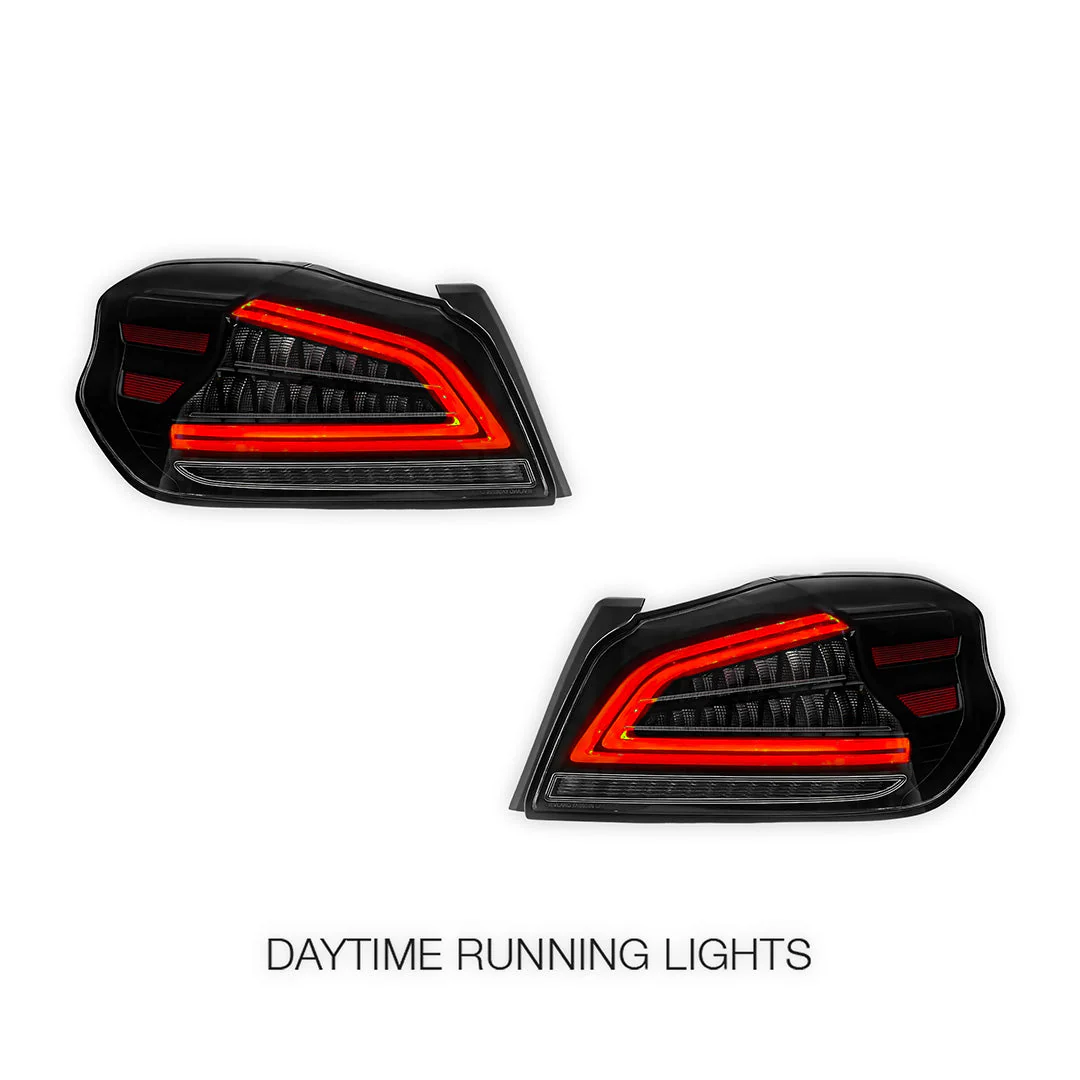 Subaru WRX VA (2015 - 2021) Sequential Smoked Clear Tail Lights LH + RH - Image 2