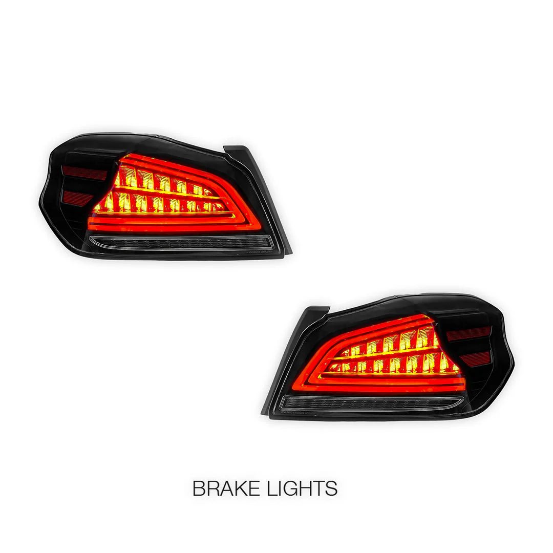 Subaru WRX VA (2015 - 2021) Sequential Smoked Clear Tail Lights LH + RH - Image 3