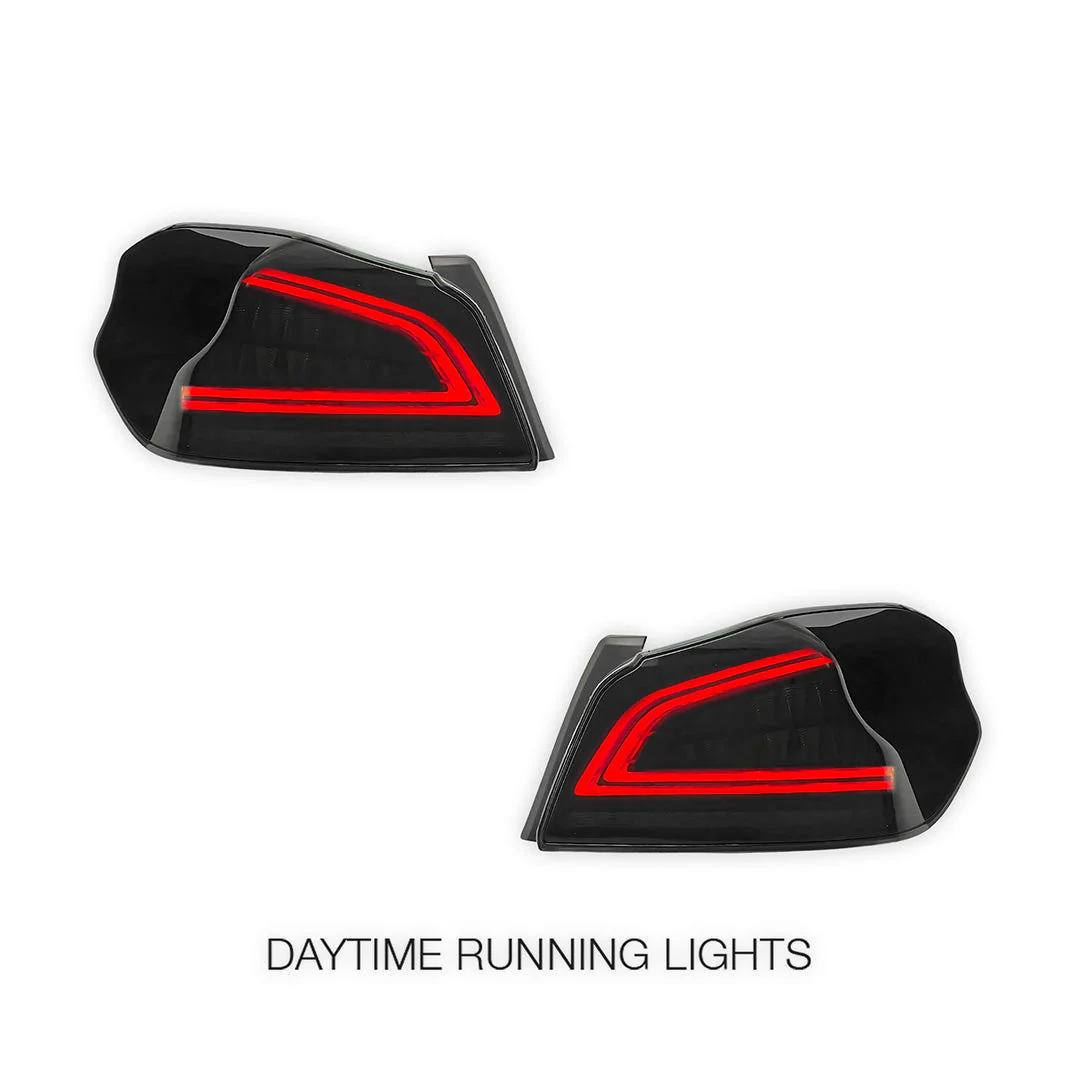 Subaru WRX VA (2015 - 2021) Sequential Smoked Tail Lights LH + RH - Image 2