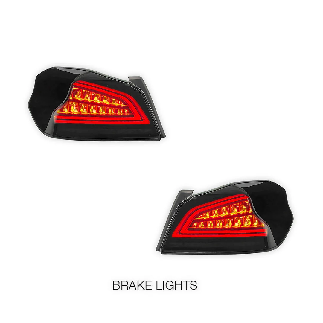 Subaru WRX VA (2015 - 2021) Sequential Smoked Tail Lights LH + RH - Image 3
