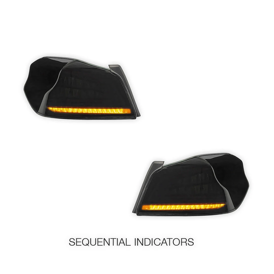 Subaru WRX VA (2015 - 2021) Sequential Smoked Tail Lights LH + RH - Image 4