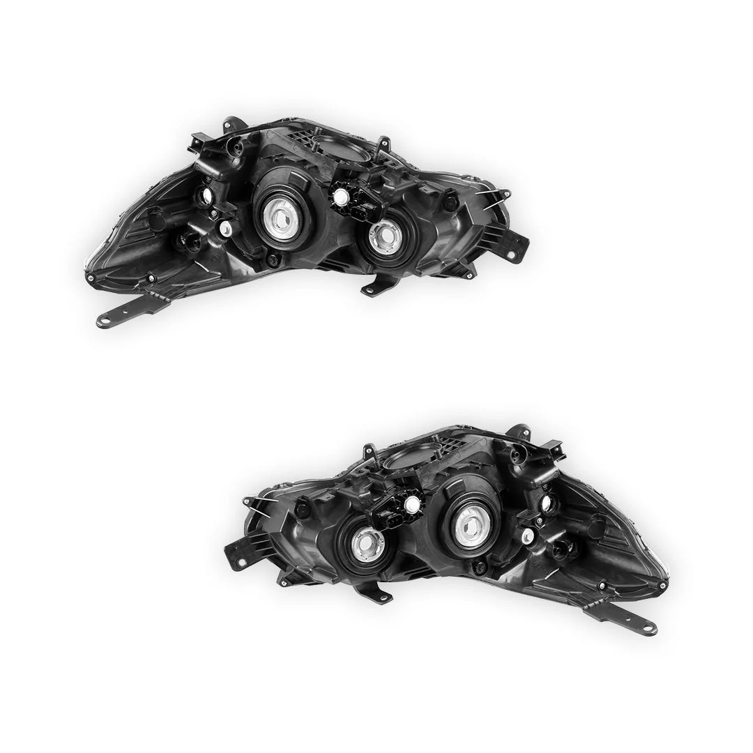Subaru XV G4X (2012 - 2015) Chrome Halogen OEM Style Headlights LH + RH - Image 3