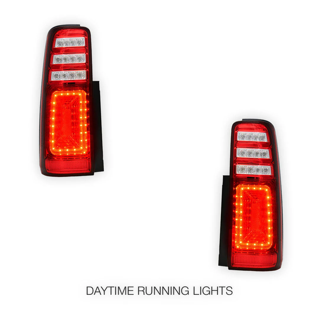 Suzuki Jimny SN413 (1999 - 2018) JDM LED Tail Lights LH + RH - Image 8