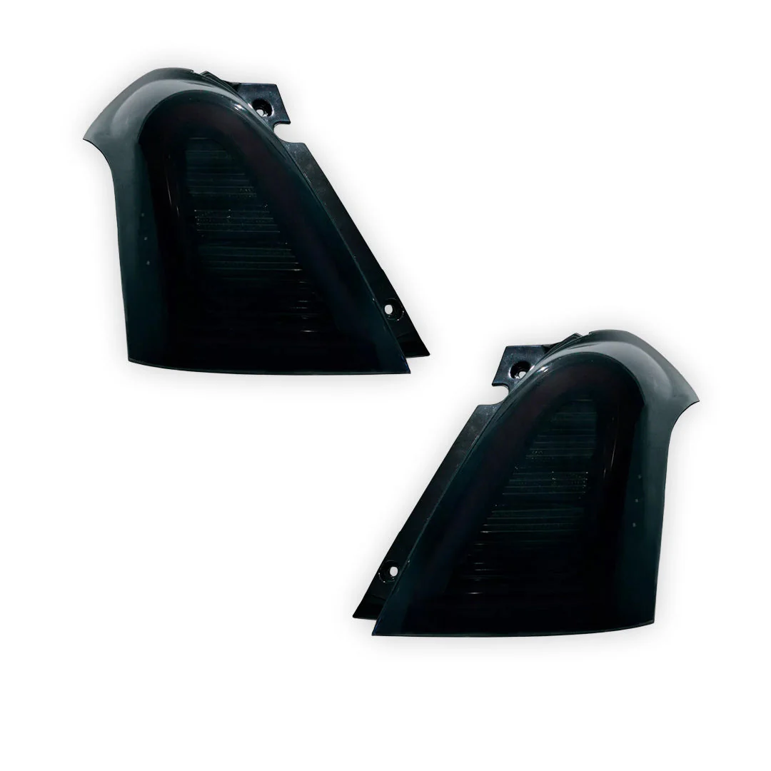 Suzuki Swift EZ (2004 - 2010) Smoked 3D Full LED Stripe Bar Tail Lights LH + RH - Image 6