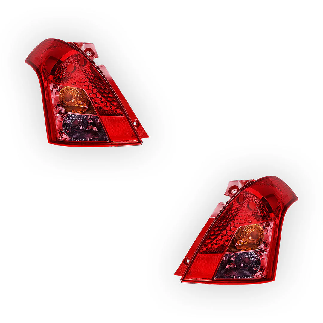 Suzuki Swift EZ / RS415 Hatch Series 2 (2007 - 2010) OEM Style Tail Lights LH + RH - Image 2