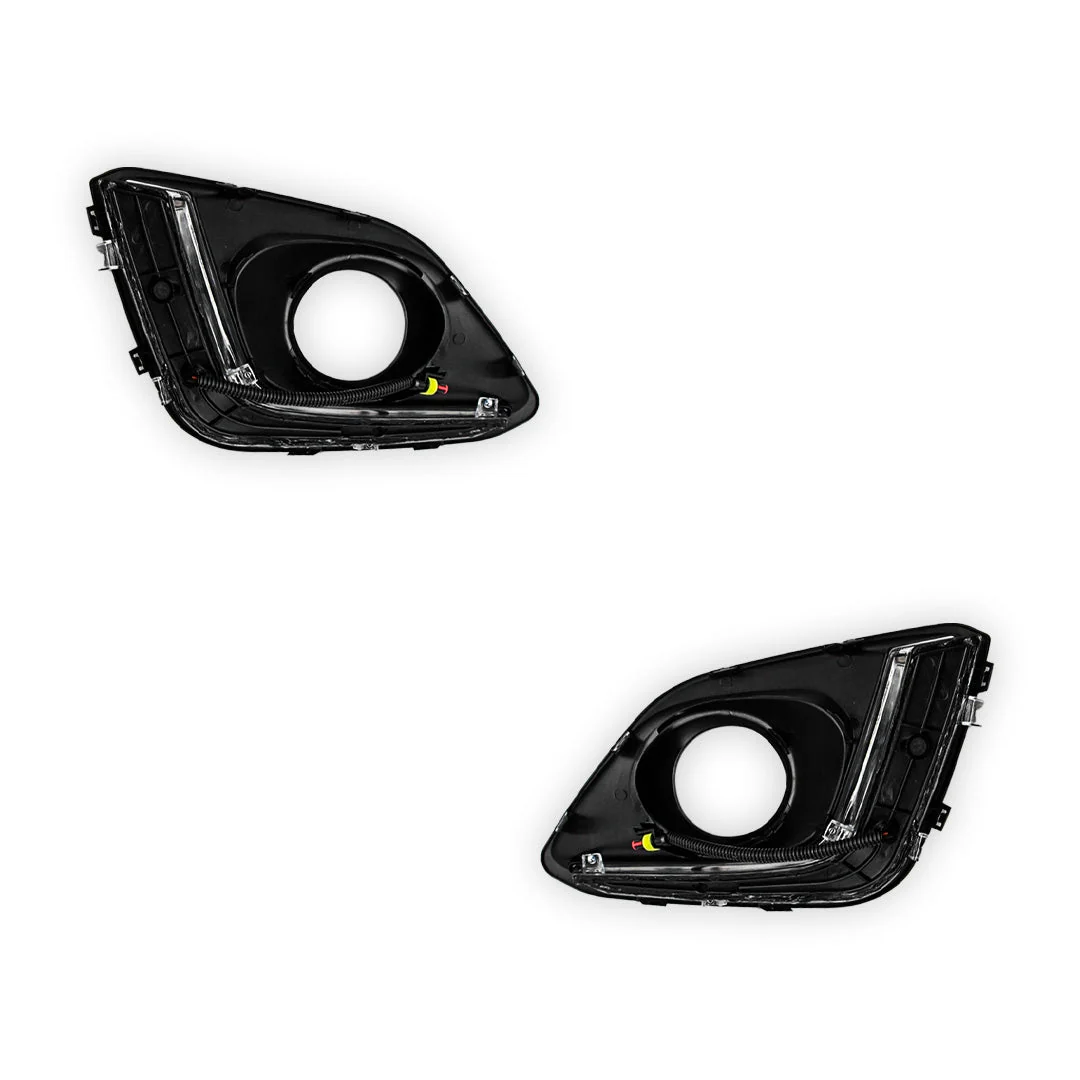 Suzuki Swift FZ (2014 - 2016) LED DRL Bumper Fog Lights LH + RH - Image 3