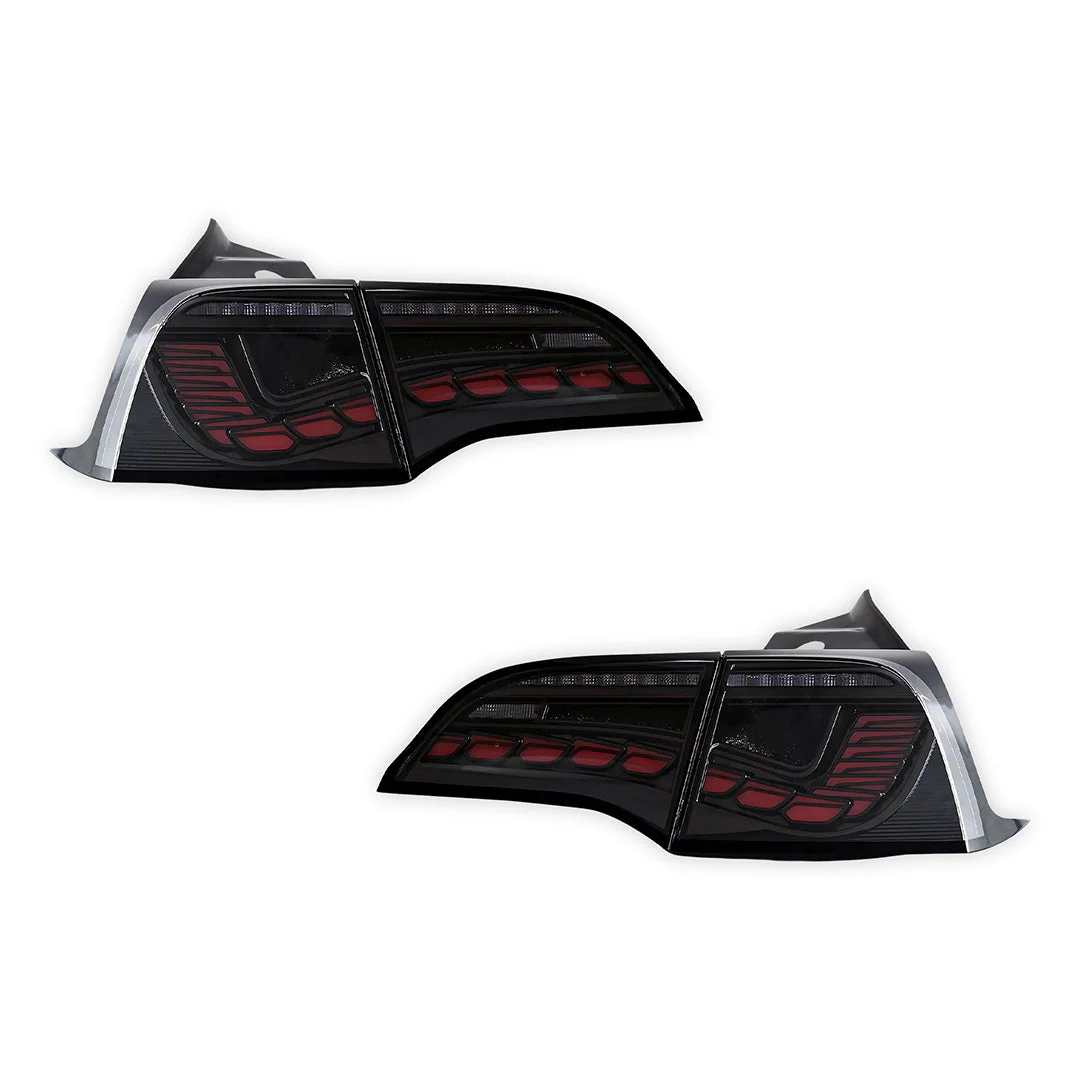 Tesla Model Y SUV (2022) Sequential Clear Tail Lights LH + RH - Image 6