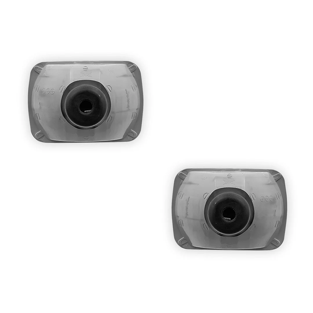 Toyota 4 Runner N120 / N130 (1988 - 1991) Headlights with H4 Globe Glass Lens LH + RH - Image 3
