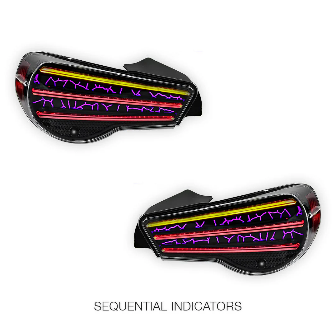 Toyota 86 1st Gen (2012 - 2020) LED Tail Lights LH + RH - Image 3