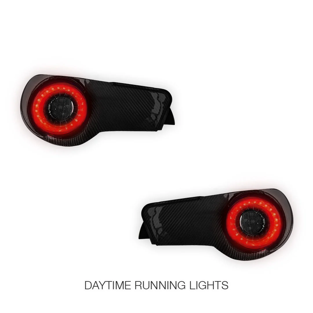 Toyota 86 1st Gen (2012 - 2021) Carbon LED Tail Lights LH + RH - Image 8