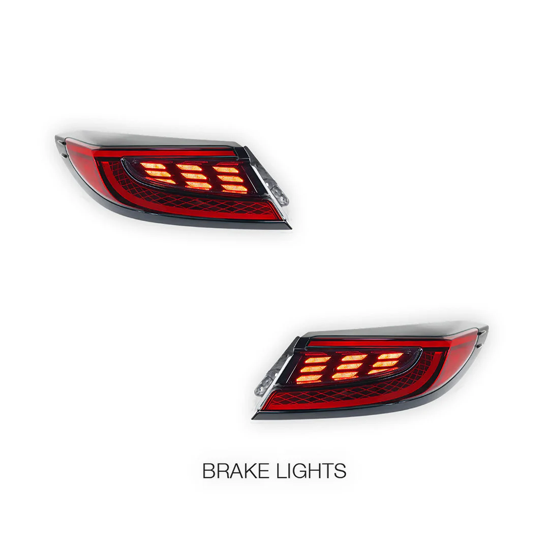 Toyota 86 2nd Gen. (2022 - 2024) Sequential Red Full LED Tail Lights LH + RH - Image 2