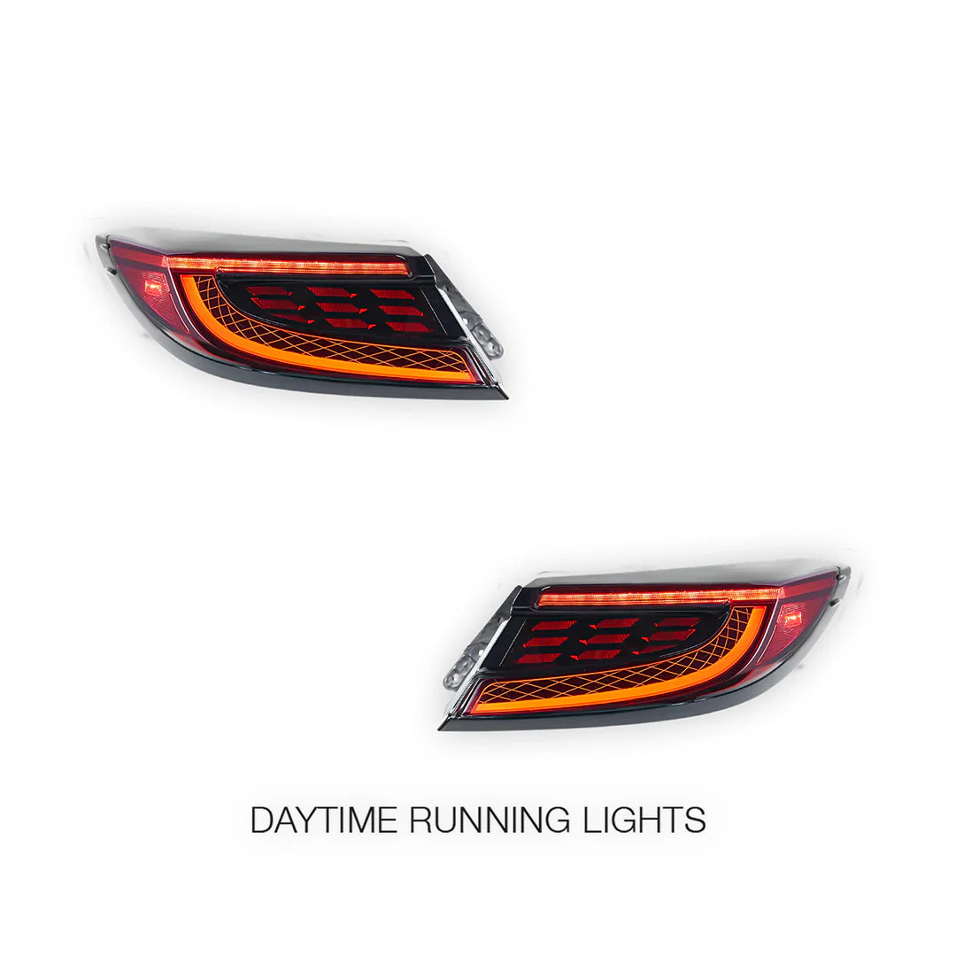 Toyota 86 2nd Gen. (2022 - 2024) Sequential Red Full LED Tail Lights LH + RH - Image 3