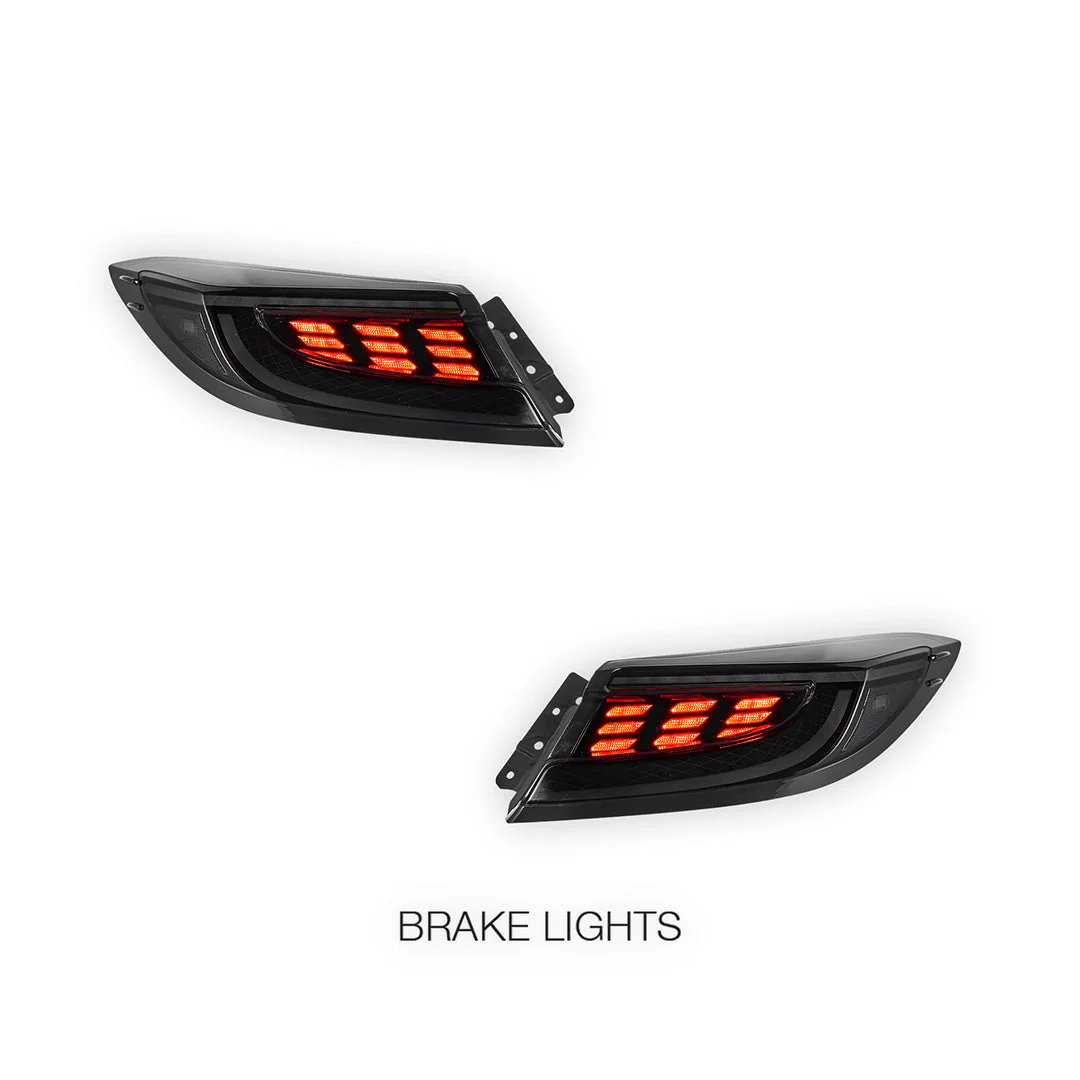 Toyota 86 2nd Gen. (2022 - 2024) Sequential Smoked Full LED Tail Lights LH + RH - Image 2