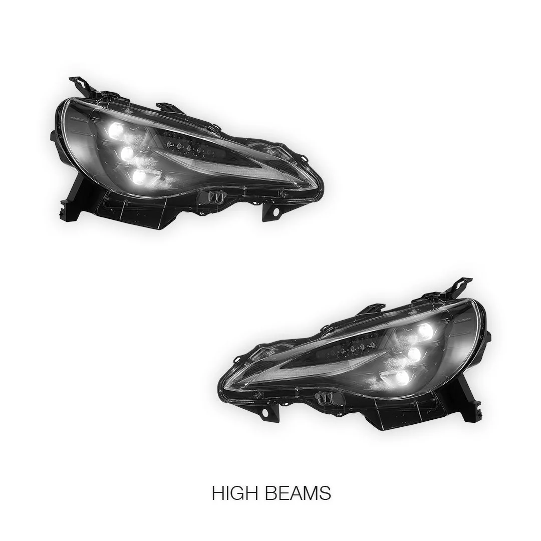 Toyota 86 / FT86 / GT86 (2012 - 2021) Sequential RGB DRL Full LED Projector Headlights LH + RH - Image 3