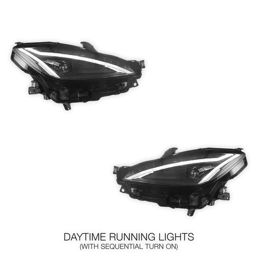 Toyota 86 / GR86 2nd Gen. (2022 - 2024) Sequential Full LED Projector Headlights LH + RH - Image 2