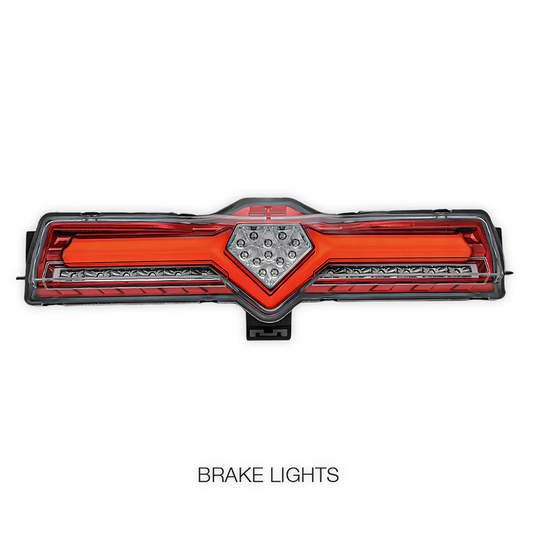 Toyota 86 / ZN6 1st Gen. (2012 - 2021) Crystal Eye Red Full LED Rear Bumper Light - Image 2