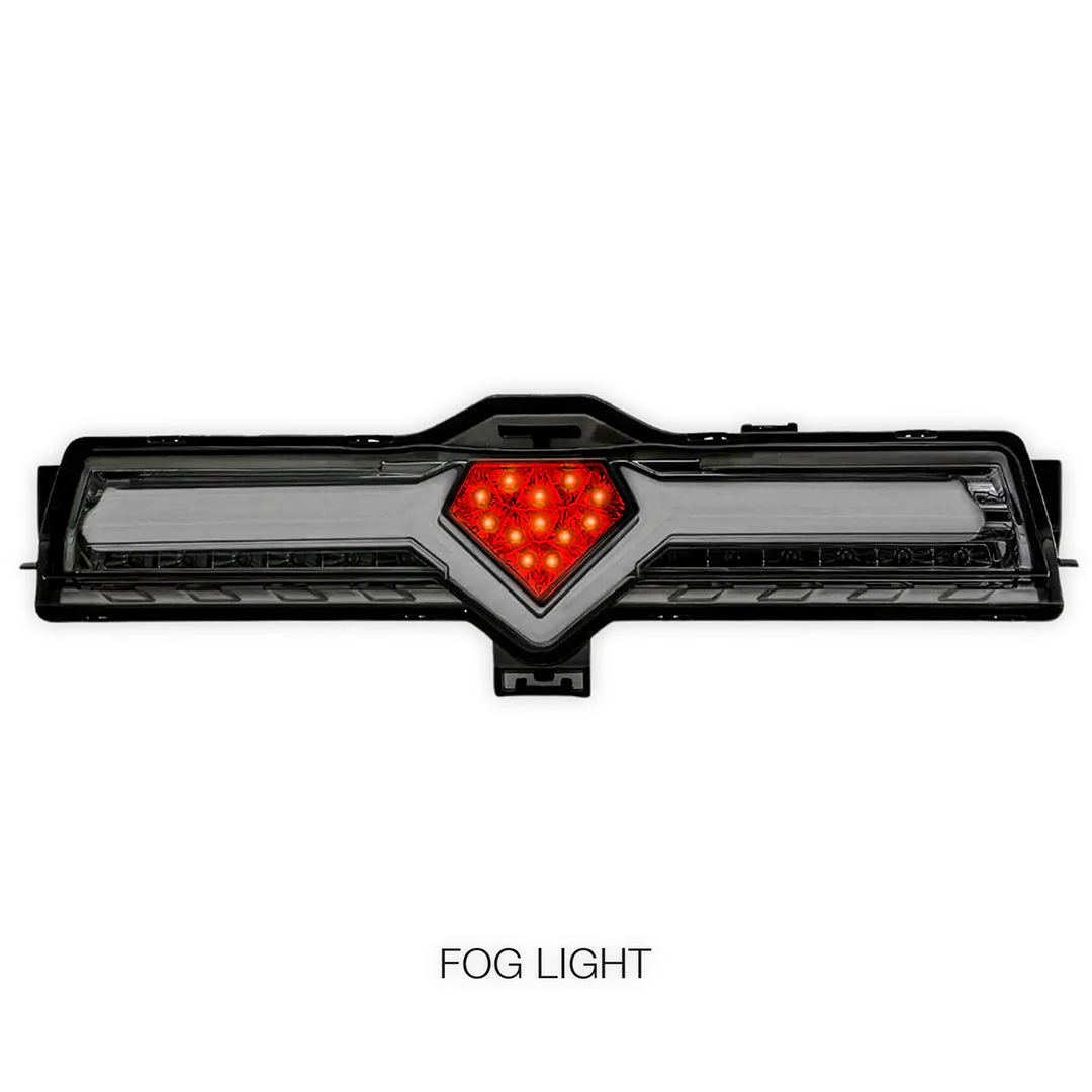 Toyota 86 / ZN6 1st Gen. (2012 - 2021) Crystal Eye Smoked Full LED Rear Bumper Light - Image 3