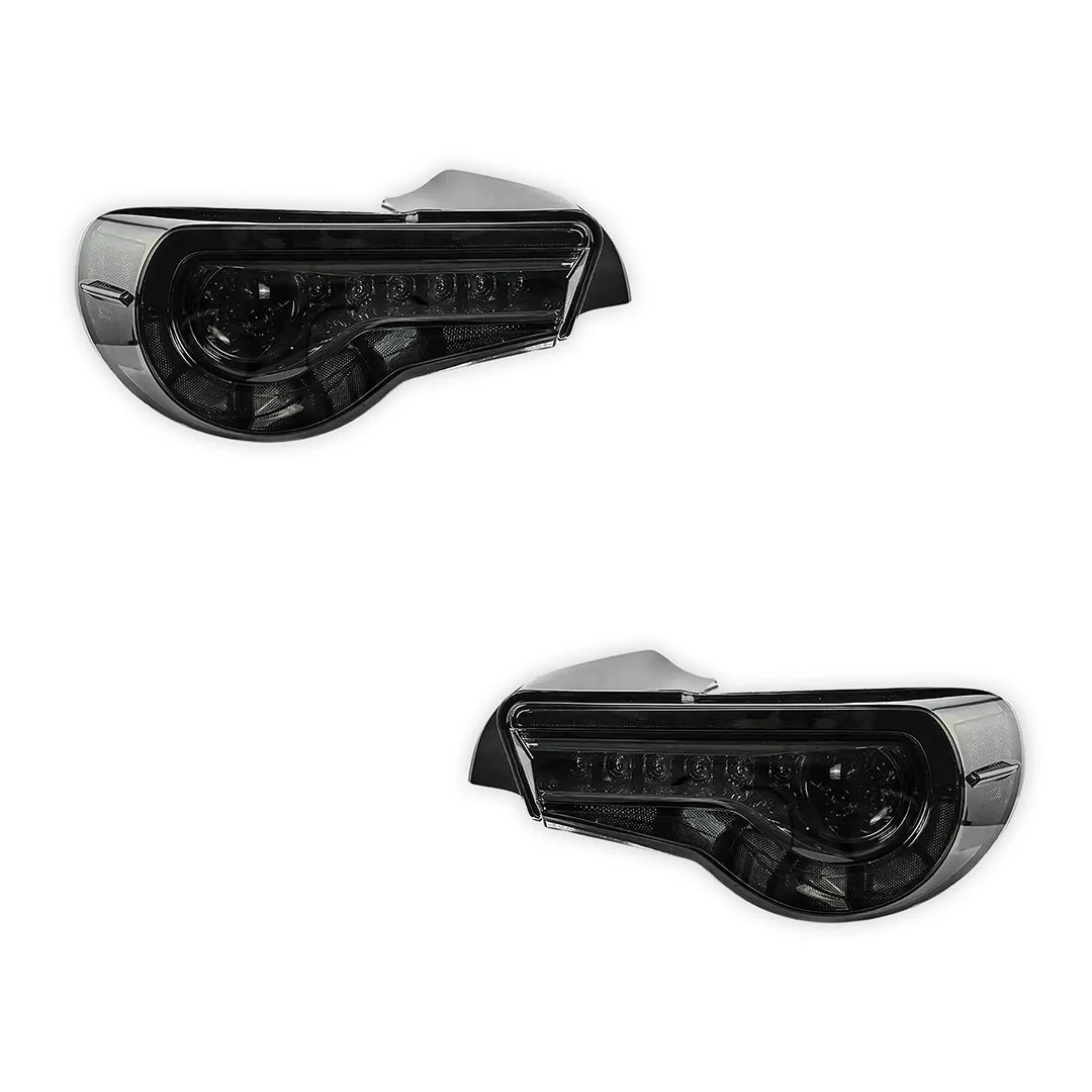 Toyota 86 / ZN6 1st Gen. (2012 - 2021) Sequential Smoked Full LED Tail Lights LH + RH - Image 5