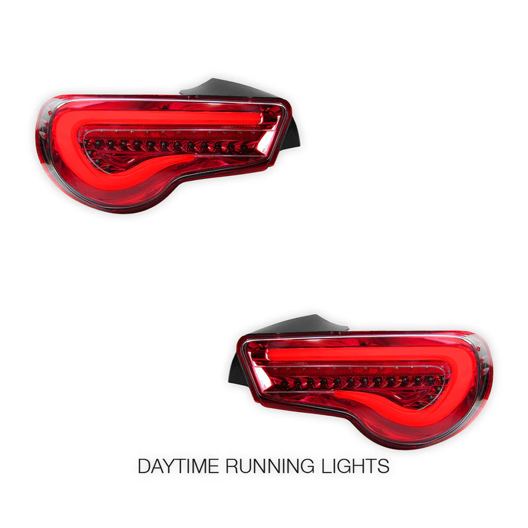 Toyota 86 / ZN6 1st Gen. (2012 - 2021) Valenti Sequential 3D Stripe Bar Full LED Tail Lights LH + RH - Image 3