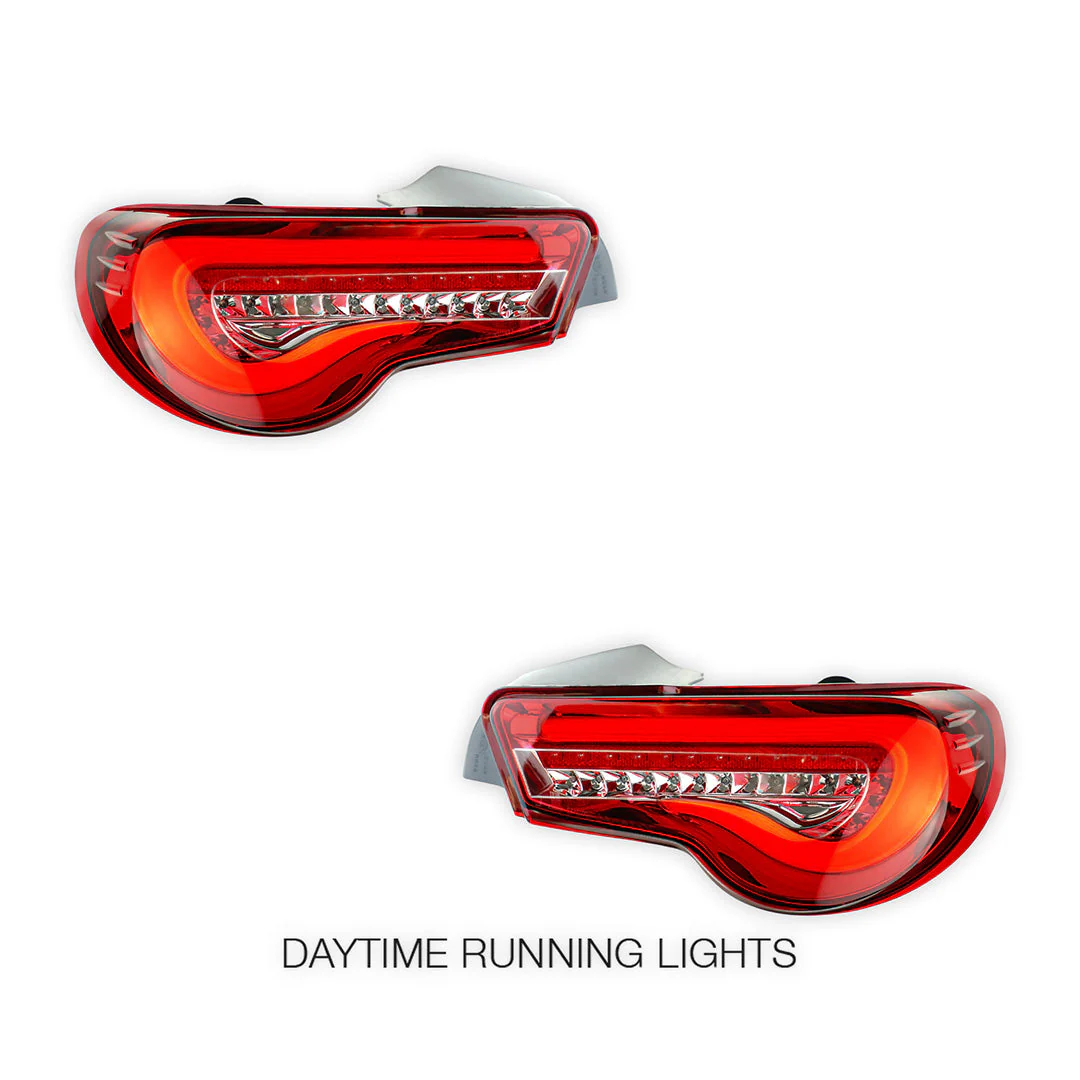 Toyota 86 / ZN6 1st Gen. (2012 - 2021) Valenti Sequential Full Red LED Tail Lights LH + RH - Image 3