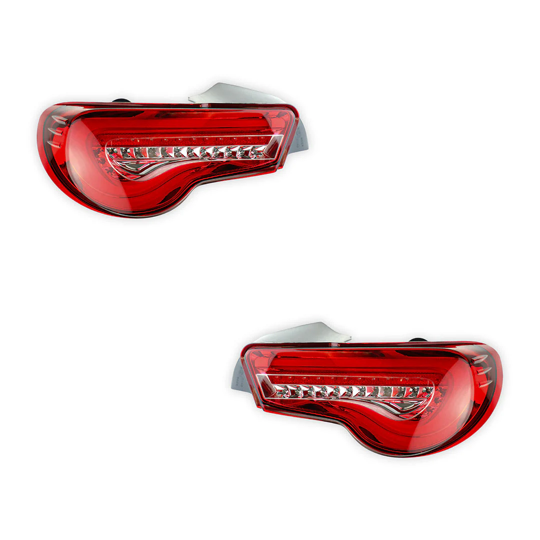 Toyota 86 / ZN6 1st Gen. (2012 - 2021) Valenti Sequential Full Red LED Tail Lights LH + RH - Image 5