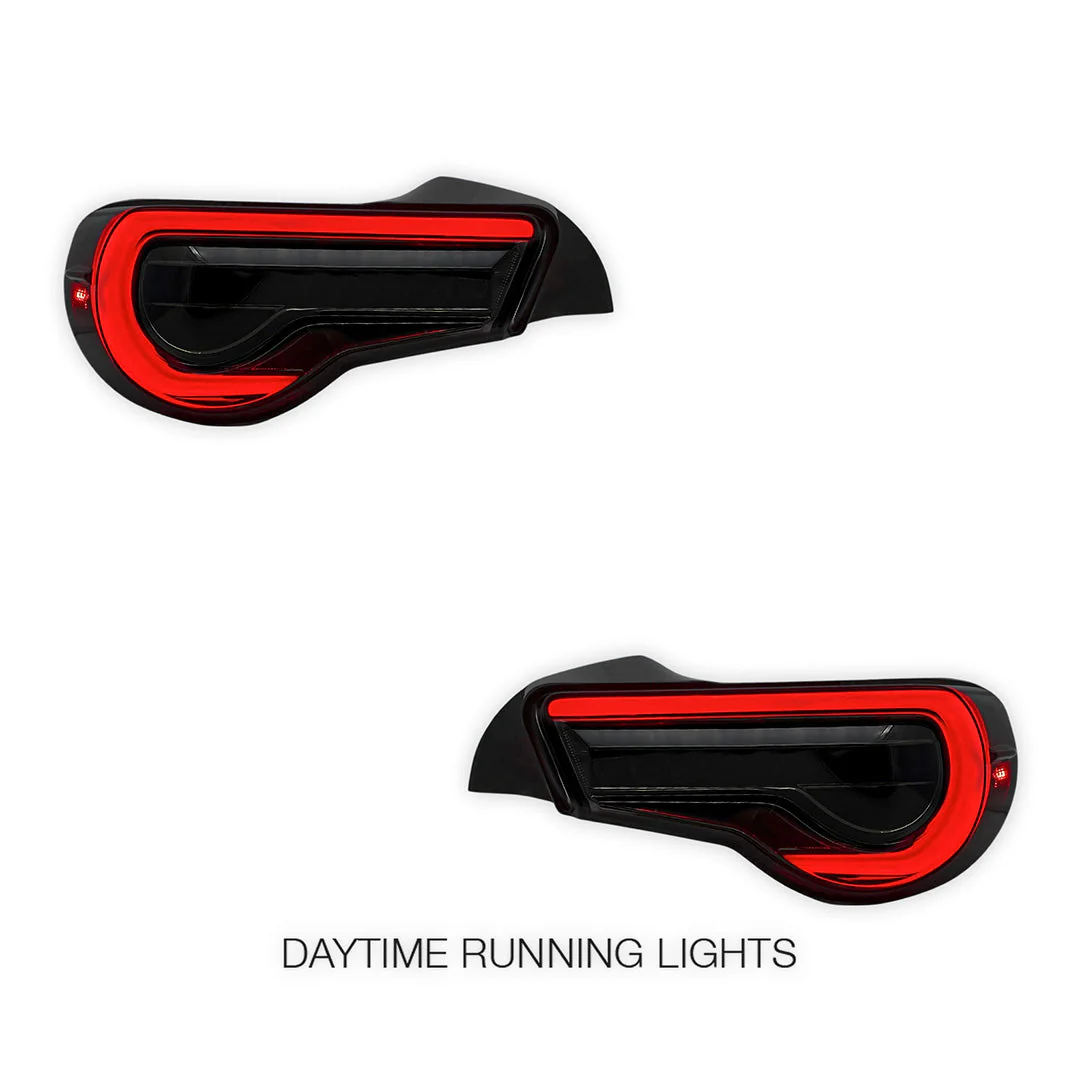 Toyota 86 / ZN6 1st Gen. (2012 - 2021) Valenti Sequential Full Smoked LED Tail Lights LH + RH - Image 3