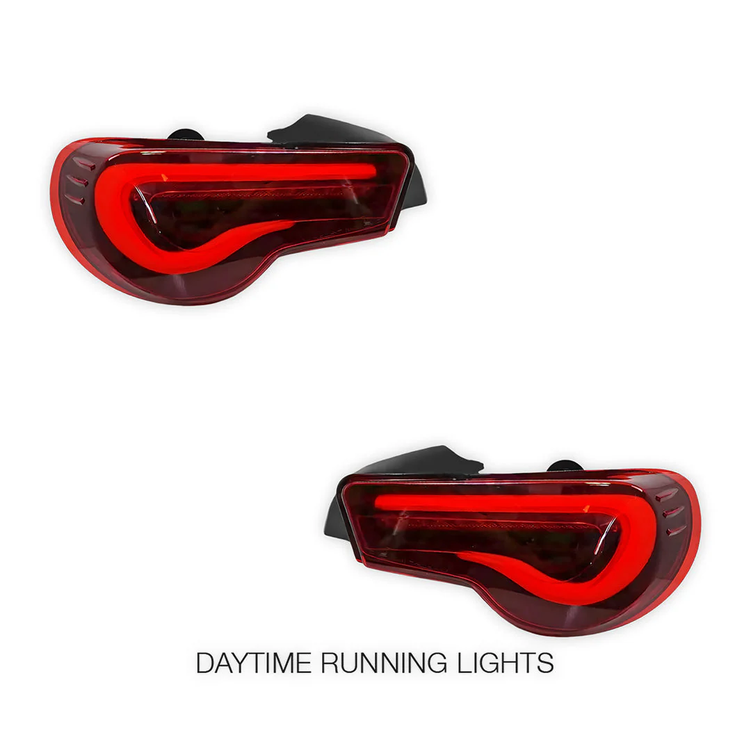 Toyota 86 / ZN6 1st Gen. (2012 - 2021) Valenti Sequential Smoked Red Full LED Tail Lights LH + RH - Image 3