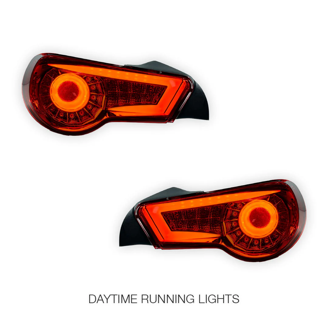 Toyota 86 / ZN6 (2012 - 2021) Crystal-Eye Full LED Tail Lights LH + RH - Image 2