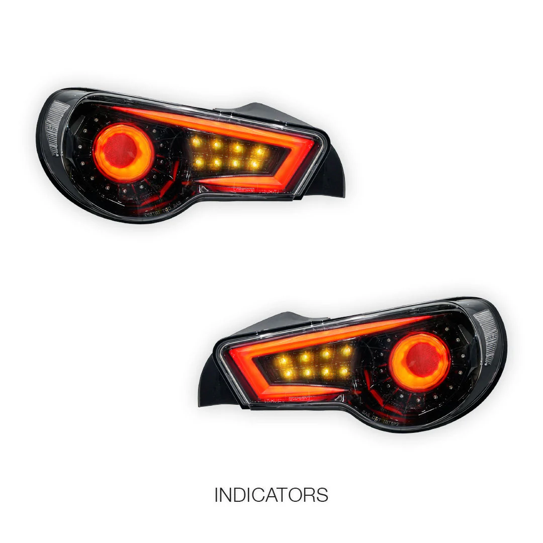 Toyota 86 / ZN6 (2012 - 2021) Crystal-Eye Full LED Tail Lights LH + RH - Image 8