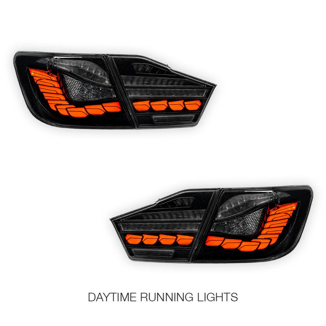 Toyota Aurion XV50 / GSV50R (2012 - 2017) Smoked Black Sequential 3D OLED Stripe Bar Tail Lights LH + RH - Image 2