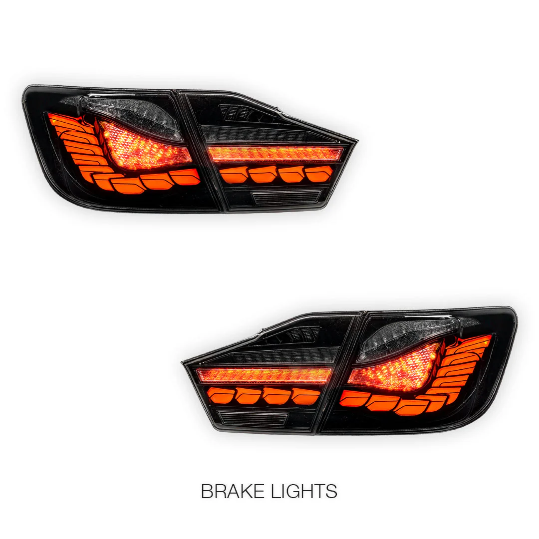 Toyota Aurion XV50 / GSV50R (2012 - 2017) Smoked Black Sequential 3D OLED Stripe Bar Tail Lights LH + RH - Image 4