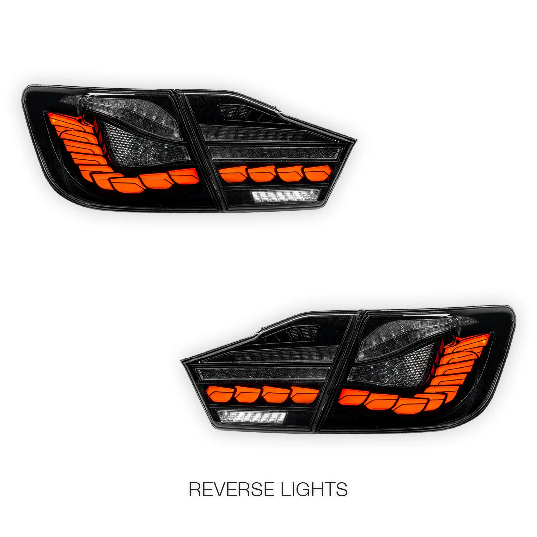 Toyota Aurion XV50 / GSV50R (2012 - 2017) Smoked Black Sequential 3D OLED Stripe Bar Tail Lights LH + RH - Image 5