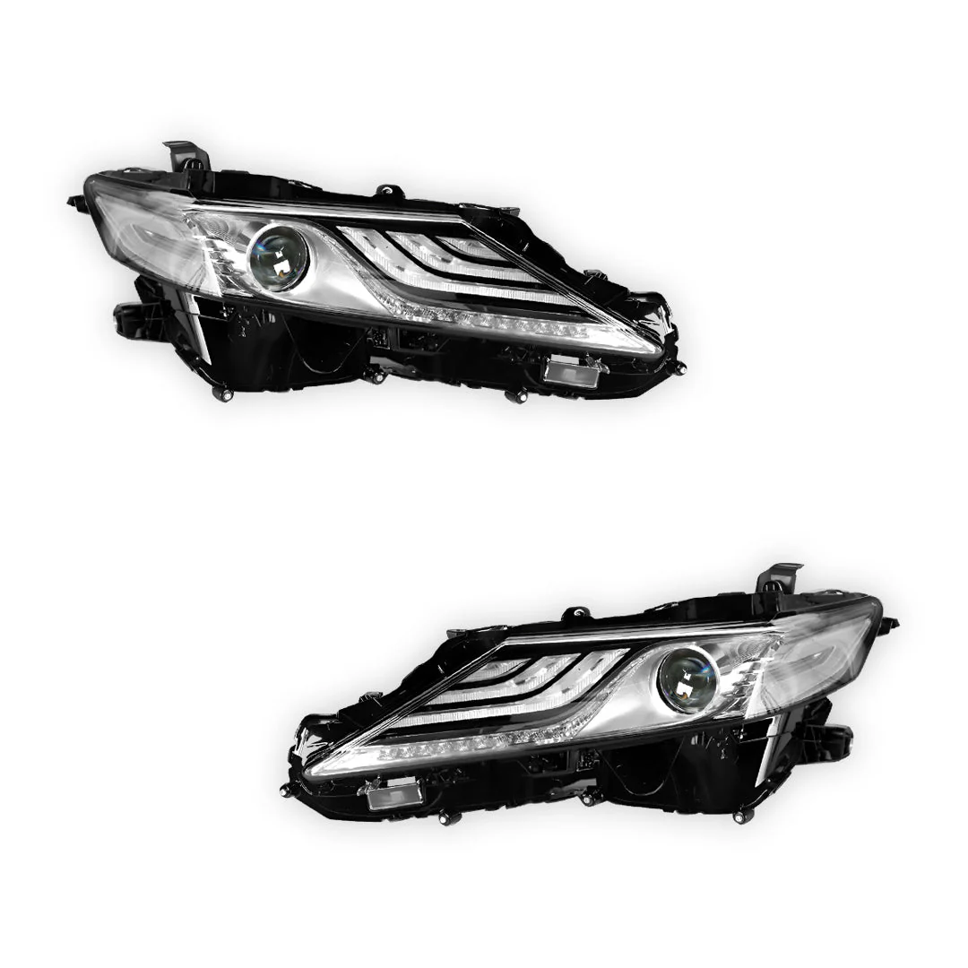 Toyota Camry AXVH71 (2017 - 2021) Genuine Headlights LH + RH - Image 2