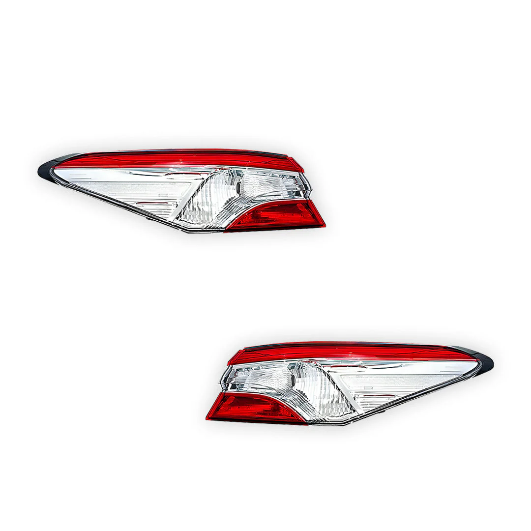 Toyota Camry AXVH71 (2017 - 2021) OEM Style Tail Lights LH + RH - Image 2
