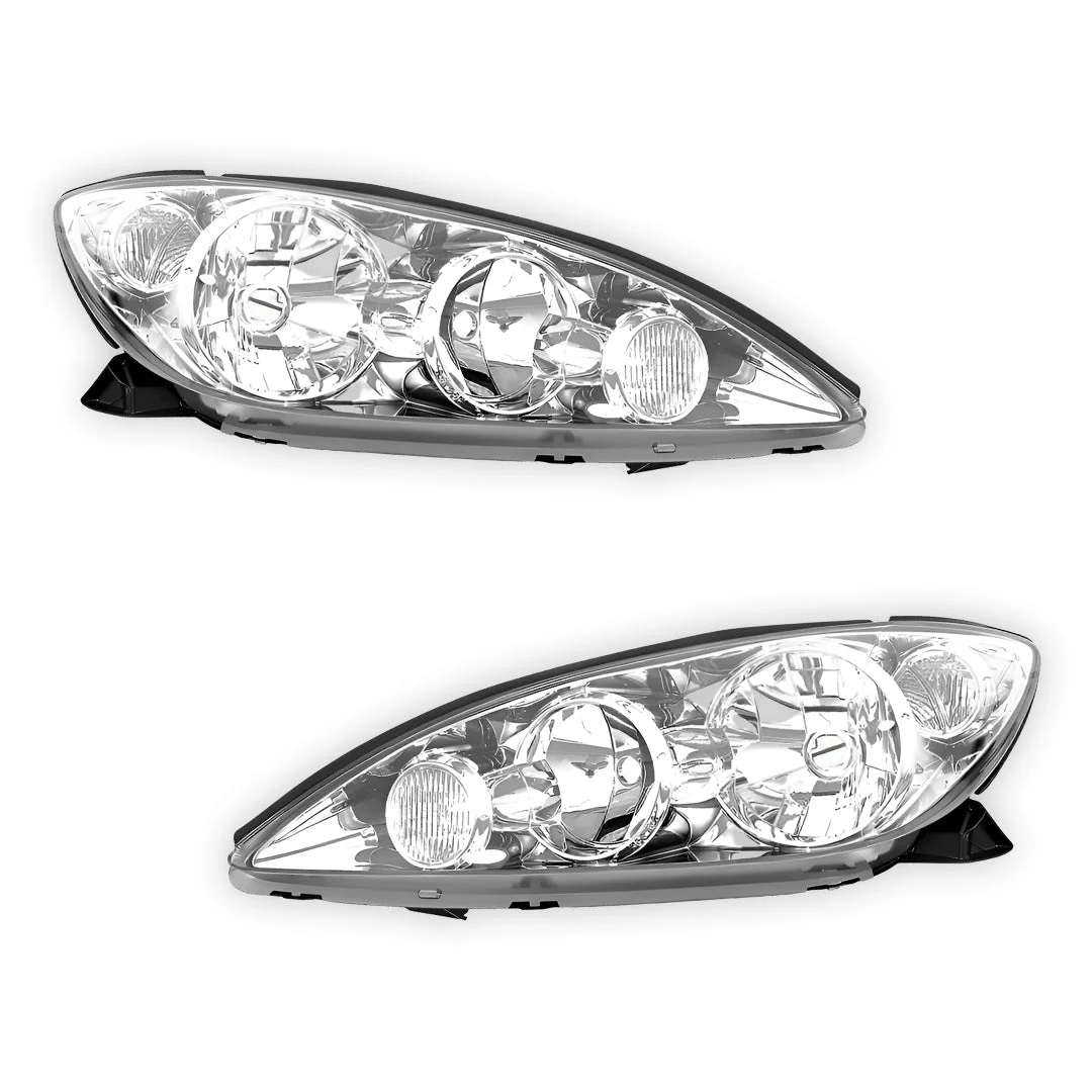 Toyota Camry CV36 Series 2 (2004 - 2006) OEM Style Headlights LH + RH - Image 2