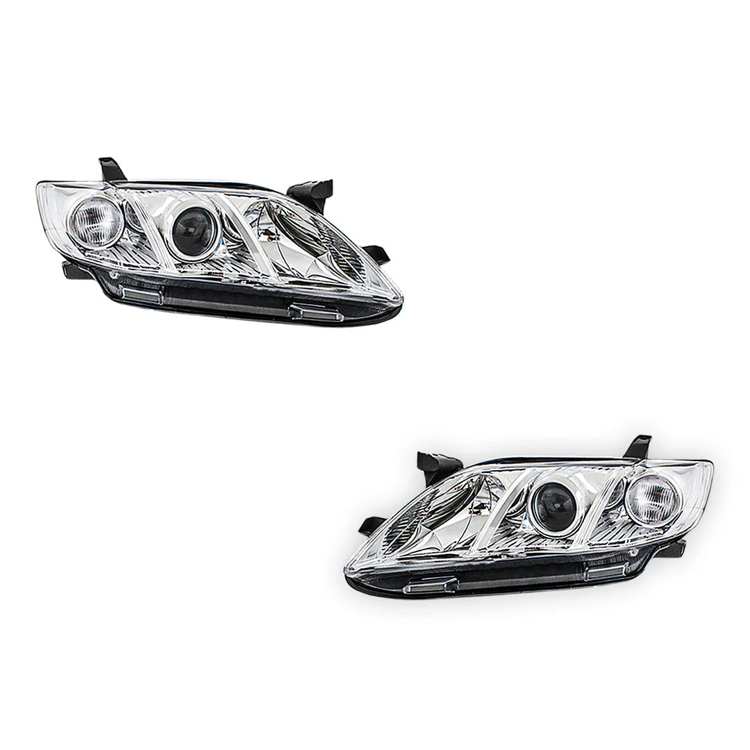 Toyota Camry CV40 (2006 - 2009) OEM Style Headlights LH + RH - Image 2