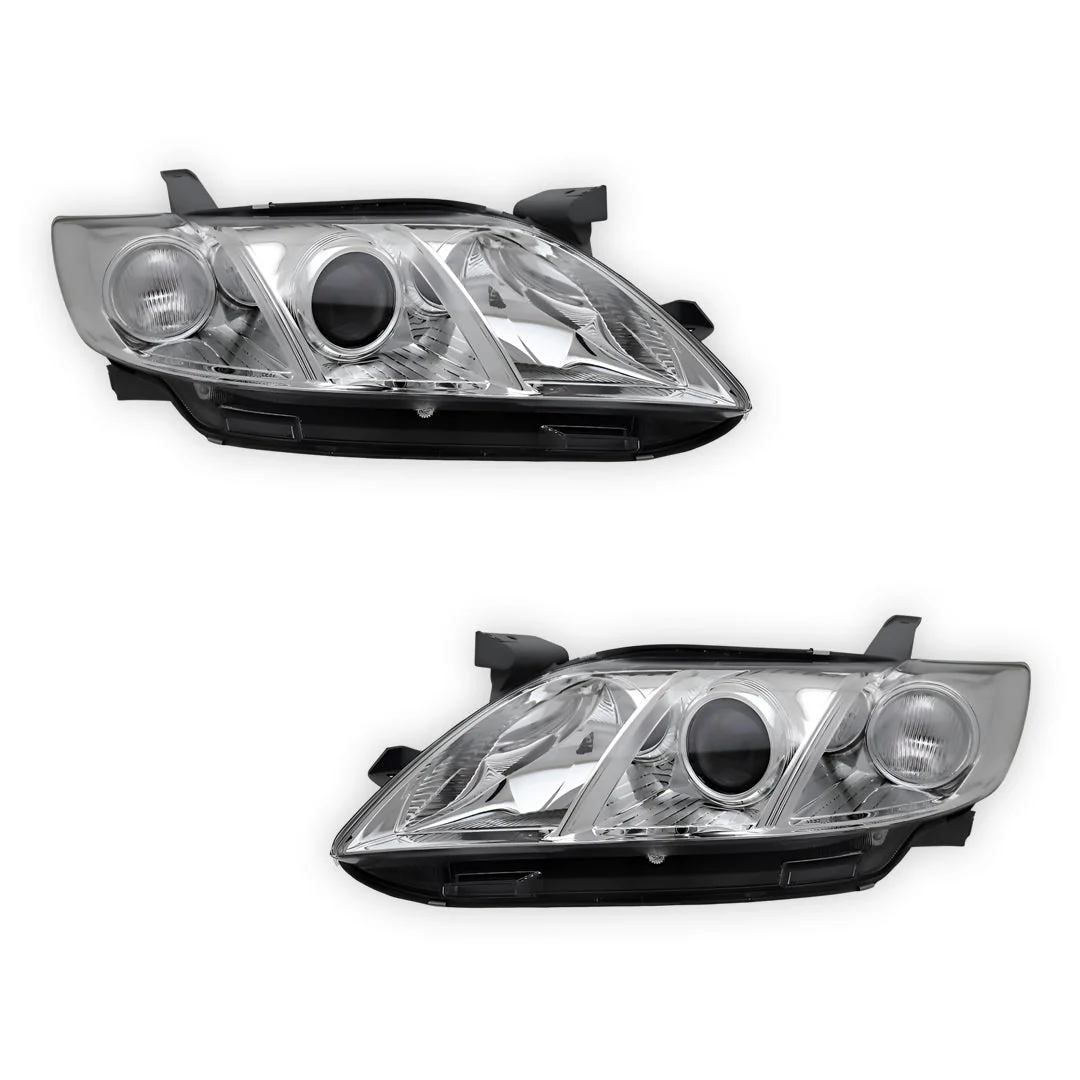 Toyota Camry CV40 Series 1 (2006 - 2009) OEM Style Headlights LH + RH - Image 2