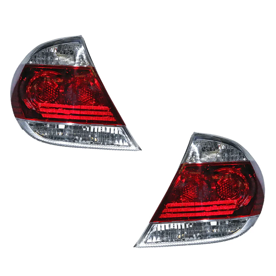 Toyota Camry XV30 (2004- 2006) Halogen OEM Style Tail Lights LH + RH - Image 2
