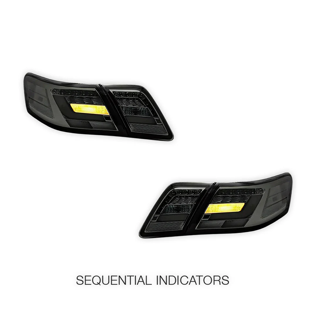 Toyota Camry XV40 (2006 - 2011) Smoked LED Tail Lights LH + RH - Image 4