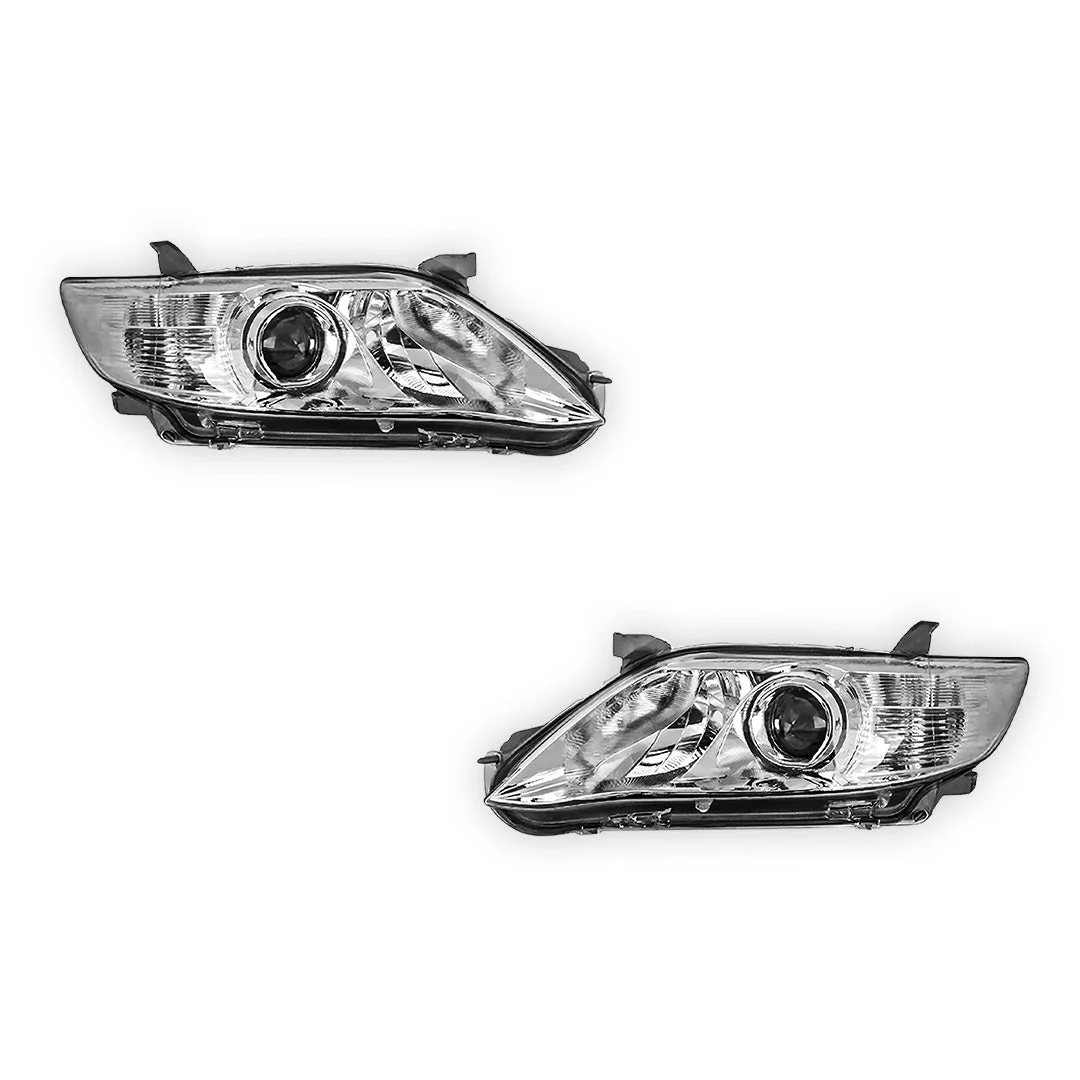 Toyota Camry XV40 Series (2009 - 2011) OEM Style Headlights LH + RH - Image 2