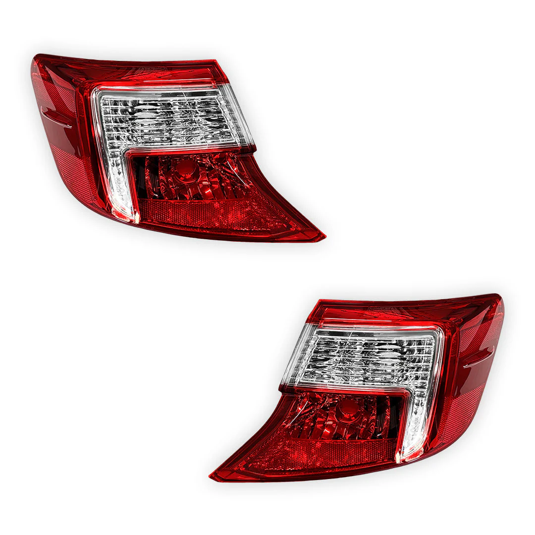 Toyota Camry XV50 (2011- 2015) Halogen OEM Style Tail Lights LH + RH - Image 2