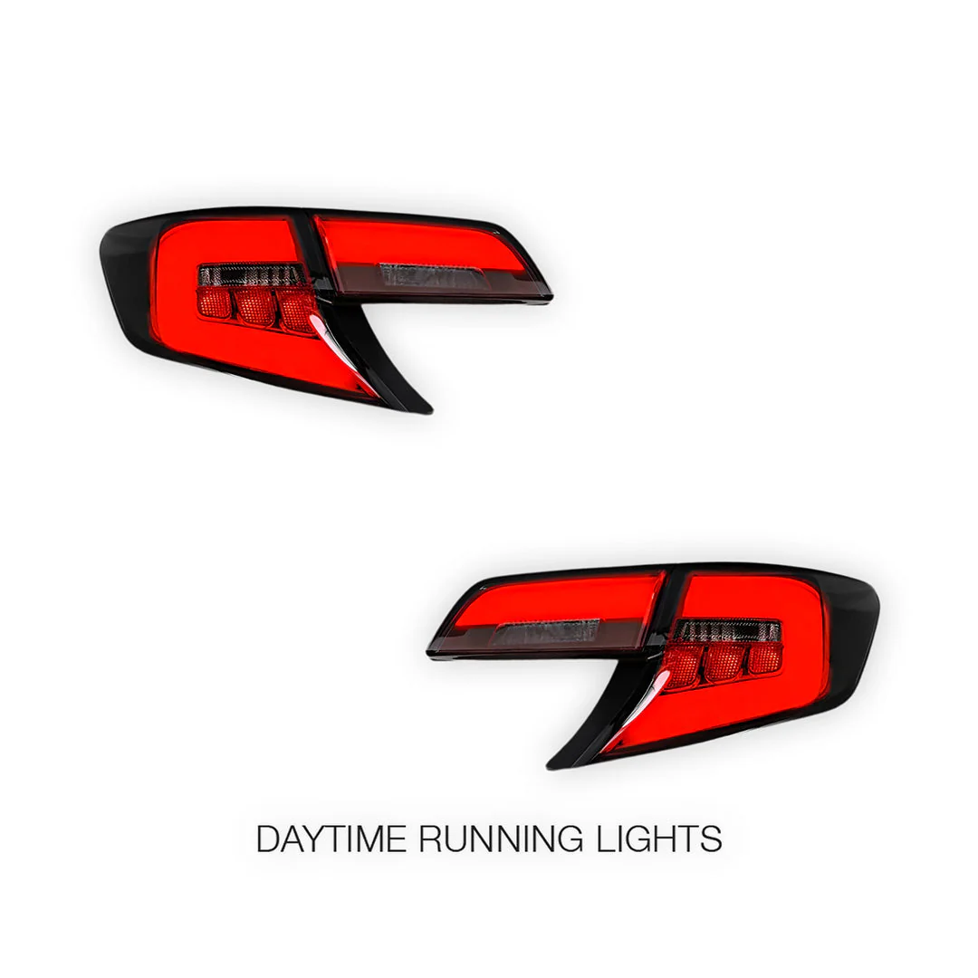 Toyota Camry XV50 (2012 - 2014) Sequential Smoked Full LED Tail Lights LH + RH - Image 3
