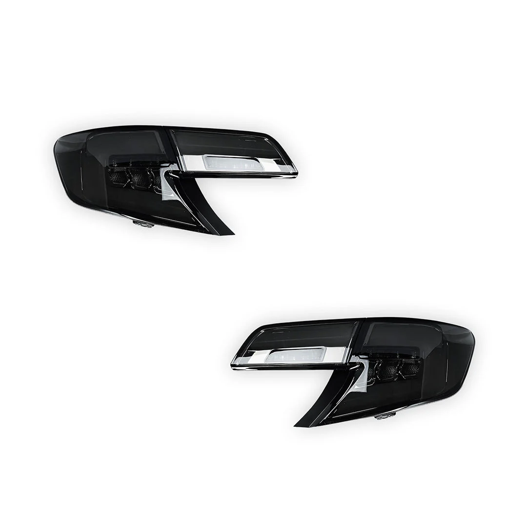 Toyota Camry XV50 (2012 - 2014) Sequential Smoked Full LED Tail Lights LH + RH - Image 6