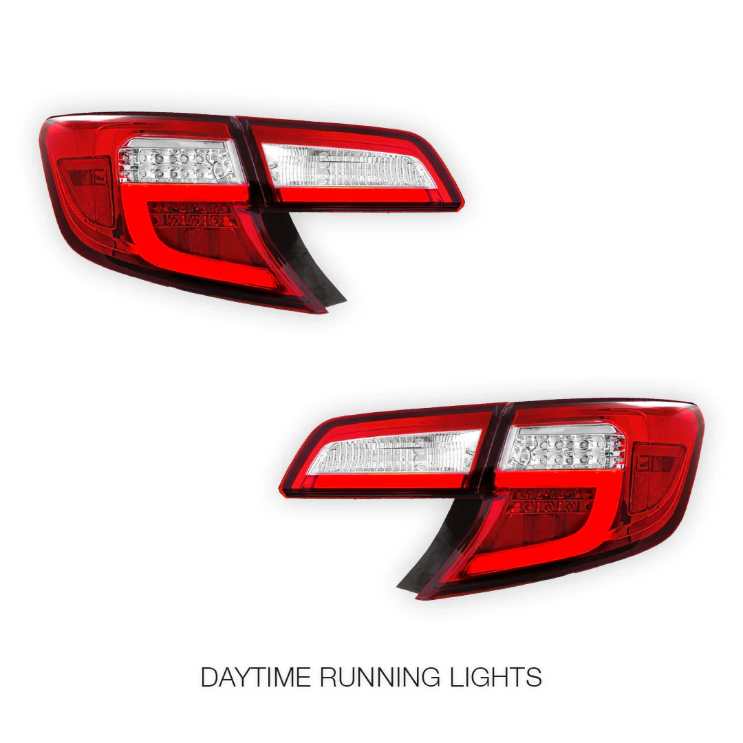 Toyota Camry XV50 (2012 - 2015) 3D LED Stripe Bar Tail Lights LH + RH - Image 2