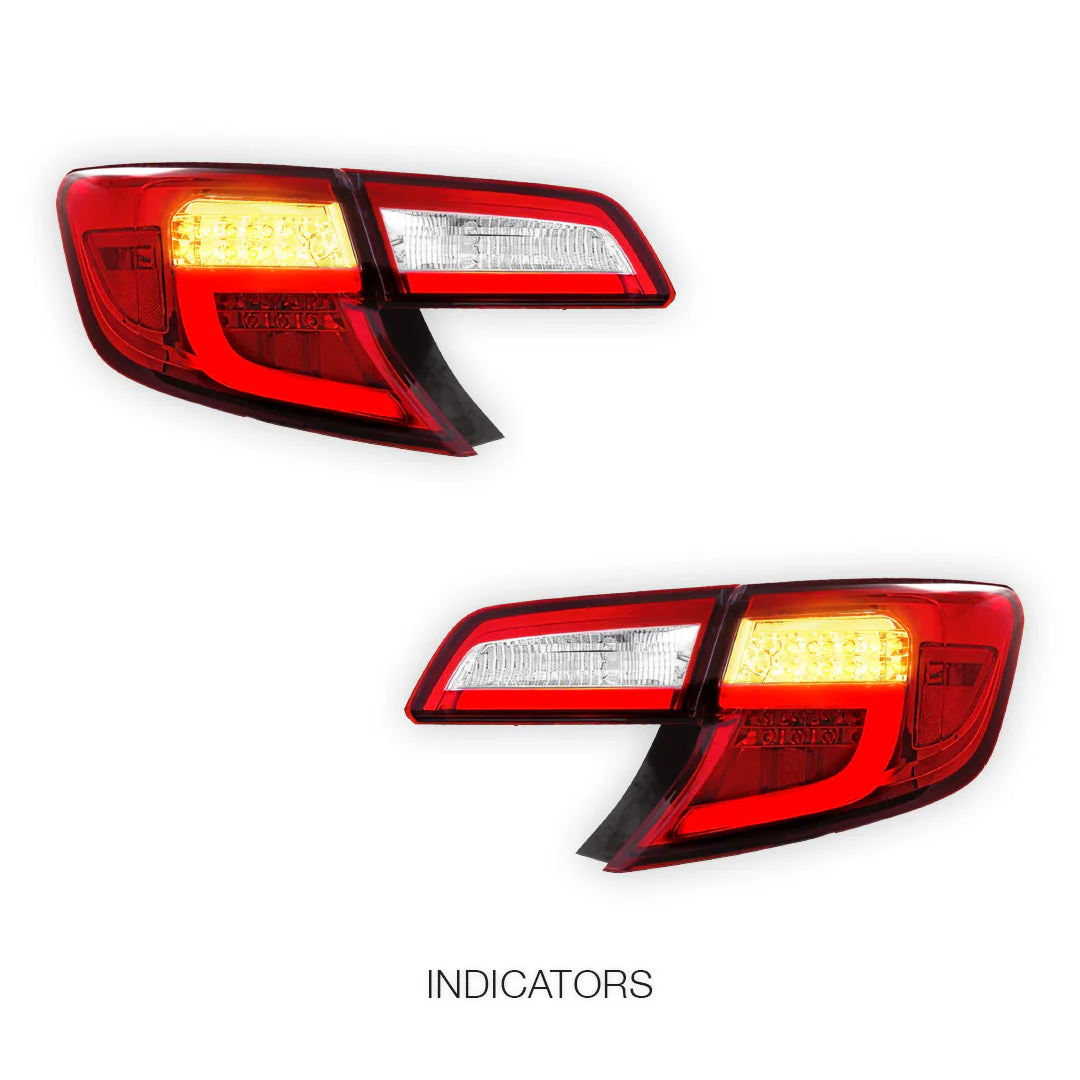 Toyota Camry XV50 (2012 - 2015) 3D LED Stripe Bar Tail Lights LH + RH - Image 3