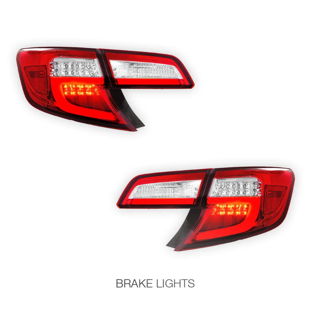 Toyota Camry XV50 (2012 - 2015) 3D LED Stripe Bar Tail Lights LH + RH - Image 4
