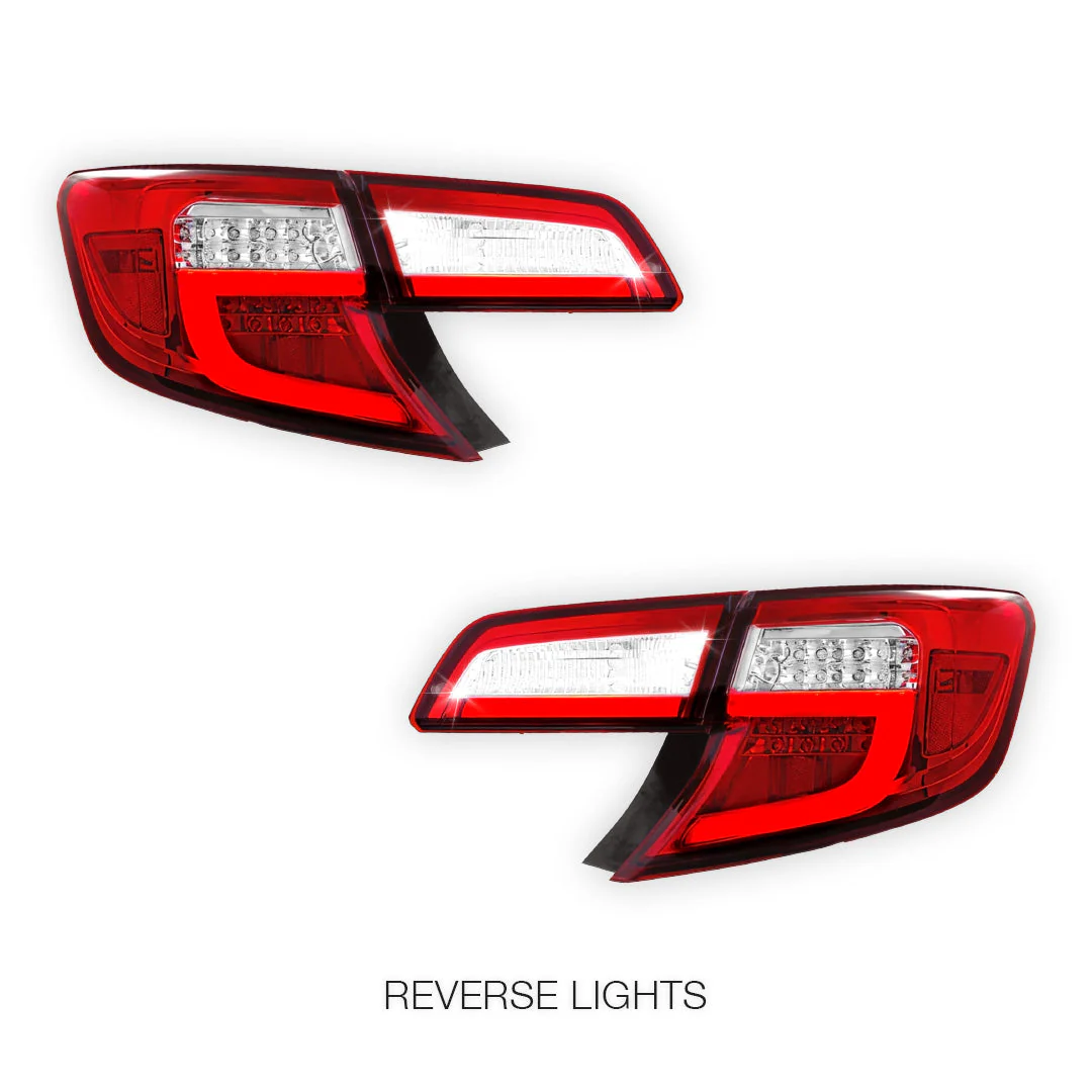 Toyota Camry XV50 (2012 - 2015) 3D LED Stripe Bar Tail Lights LH + RH - Image 5