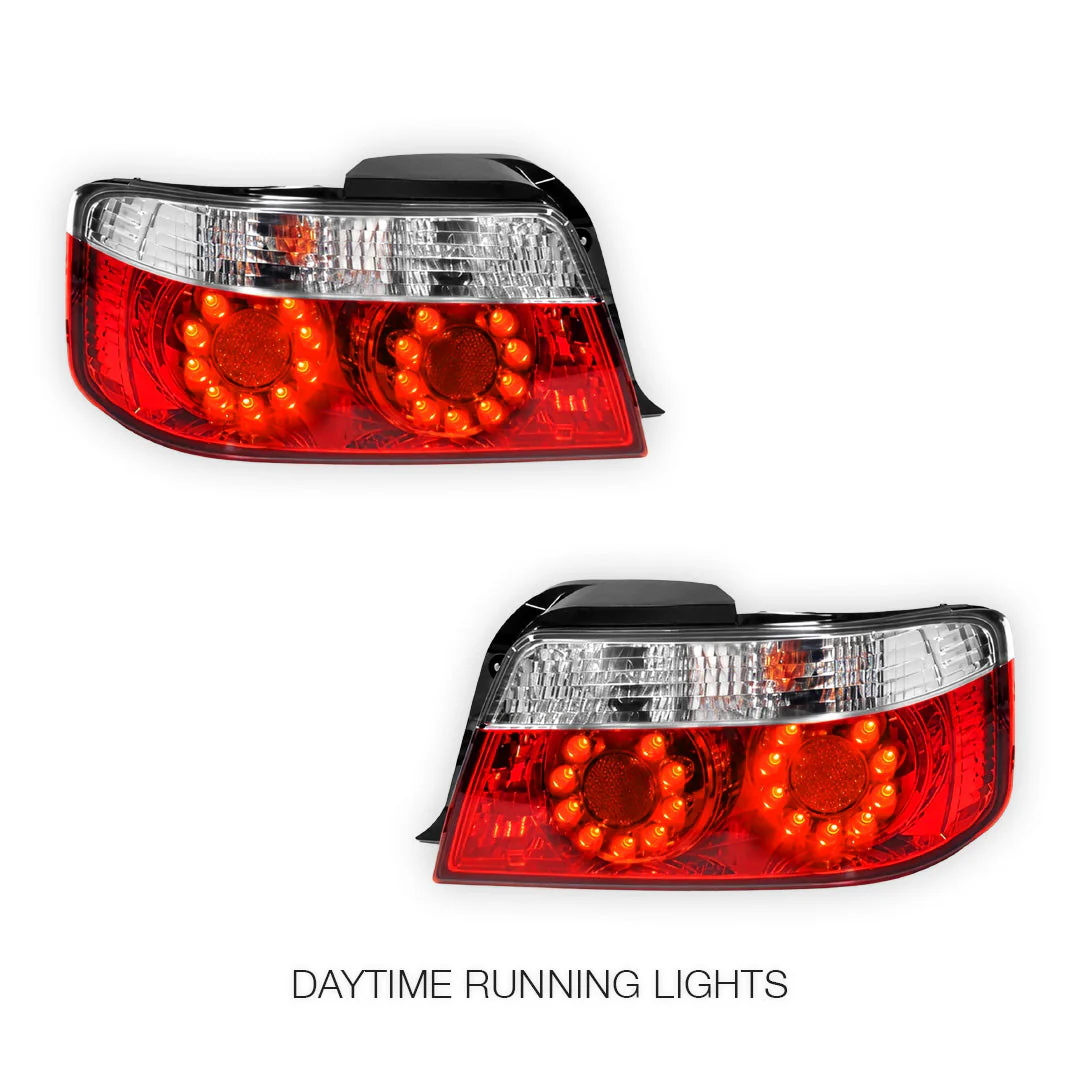 Toyota Chaser JZX100 / X100 (1996 - 2001) LED Tail Lights LH + RH - Image 2