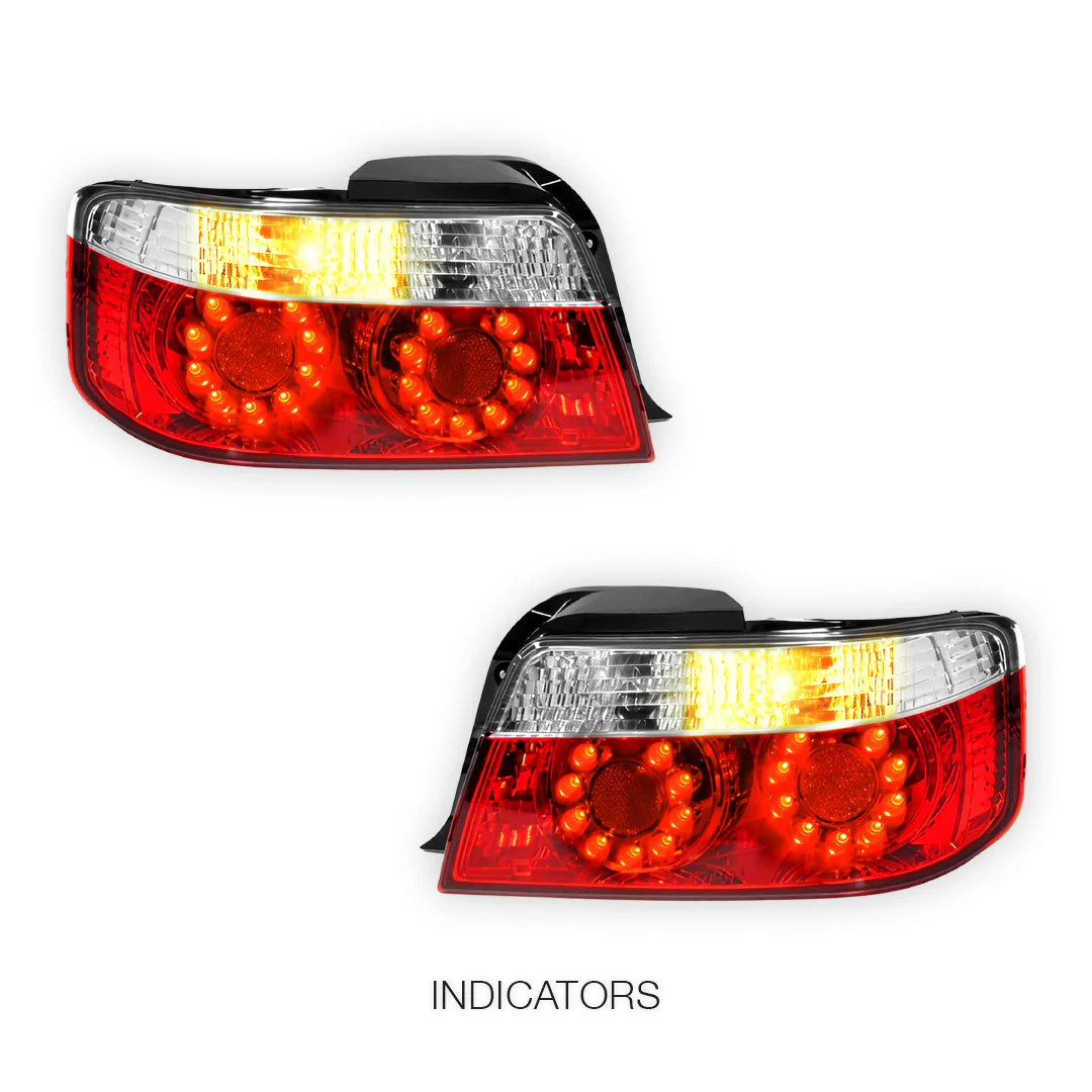 Toyota Chaser JZX100 / X100 (1996 - 2001) LED Tail Lights LH + RH - Image 3